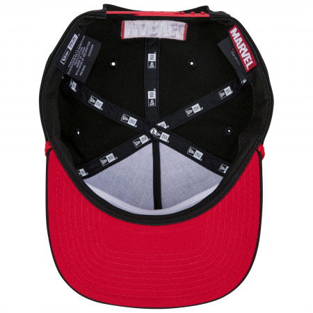 Spider-Man Miles Morales Logo New Era Adjustable Golfer Rope Hat